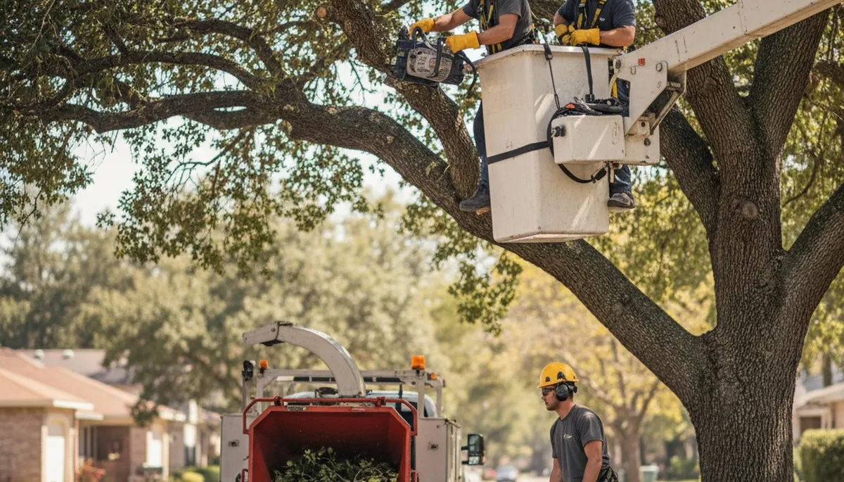 Arbor Tree Care pruning a Lakeland, FL tree for safer, healthier growth